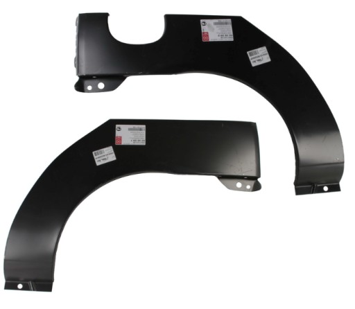 601583-3 601584-3 - РЕМОНТ ЗАДНЬОГО КРИЛА RENAULT CLIO II 3D LE+PR