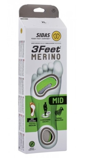 Протектор SIDAS 3 FEET MERINO MID
