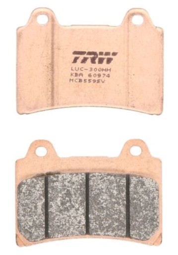 ICNT/MCB559SV/ZAPS - ТОРМОЗНЫЕ КОЛОДКИ TRW MCB559SV