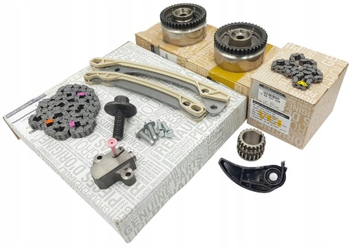 130C12345R 150A03349R - RENAULT KADJAR KANGOO 1.2 TCE РАСПРЕДВАЛ ЦЕПИ КОЛЕСА