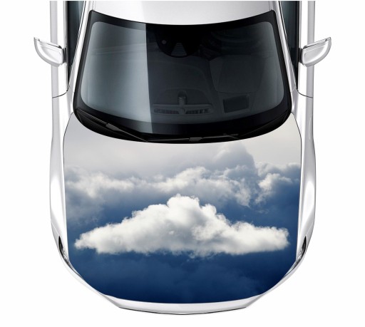 Наклейка на маску облака 150X115 см пленка 3М