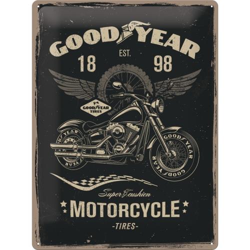 Металлический плакат 30x40cm Goodyear-Motorc