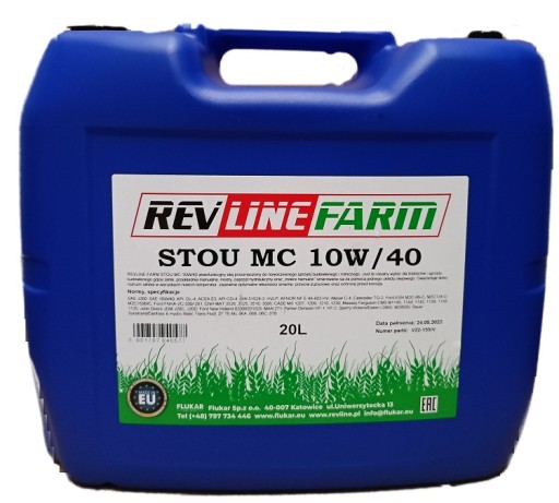 Revline farm stou mc 10w40 op. 20 лет