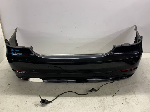 bumper rear part rear BMW E60 LIFT sedan (2003-2010) colour SCHWARZ 2