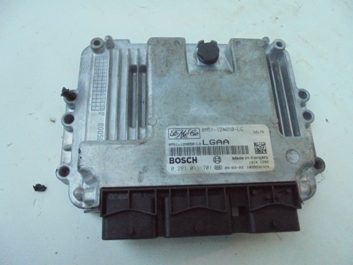 0281011701 - Контроллер компьютера двигателя ford focus mk2 1.6tdci 1.6 tdci 8m51-12a650-lg