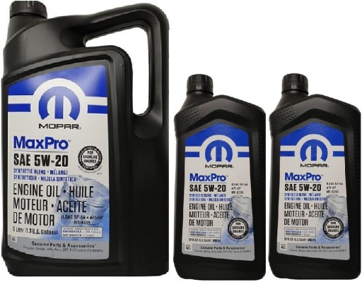 MOPAR 5W20 7L MS-6395 JEEP DODGE CHRYSLER RAM