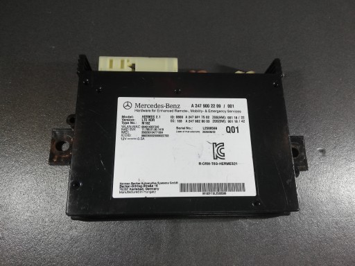 A2479002209 - 2479002209 mercedes w177w247 bluetooth-коммуникатор