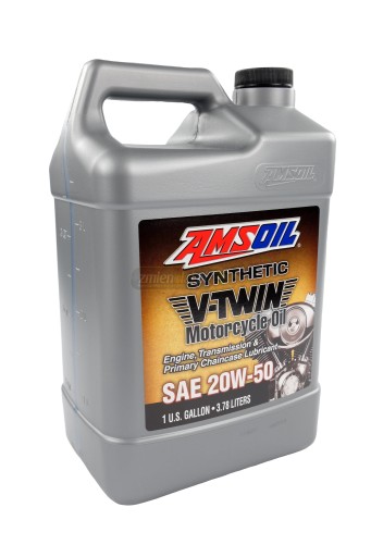 AMSOIL 20W50 Синтетическое мотоциклетное масло MCV 3.784л