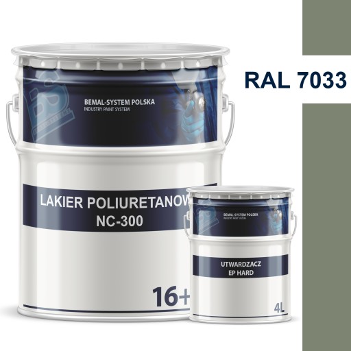 ФАРБА BEMAL SHIP PAINT - ПОЛІУРЕТАНОВИЙ ЛАК - 20L - RAL 7033