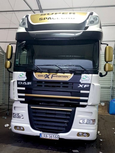 НАКЛЕЙКА DAF XF 105 95 GOLD EDITION