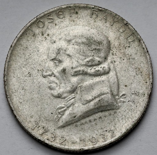 980. Austria, 2 szylingi 1932 Josef Haydd