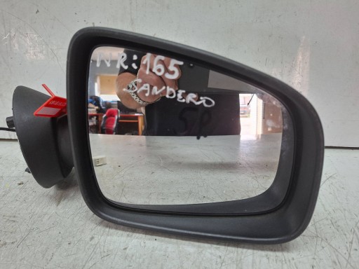 mirror right 5 vertical DACIA SANDERO and 2008