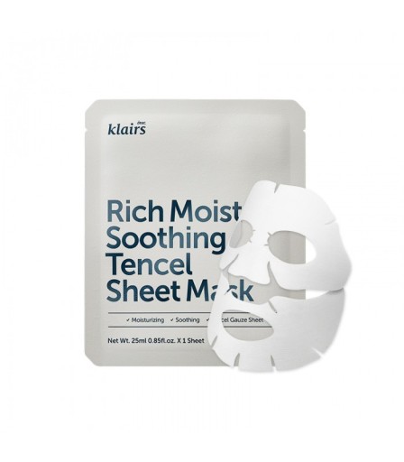 Klairs Rich Moist Soothing Sheet Mask 25 ml