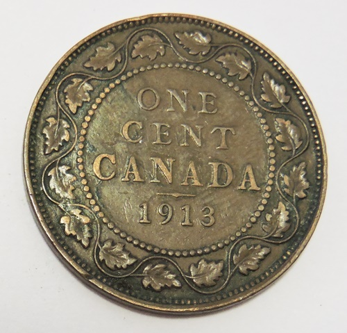 KANADA 1 cent 1913