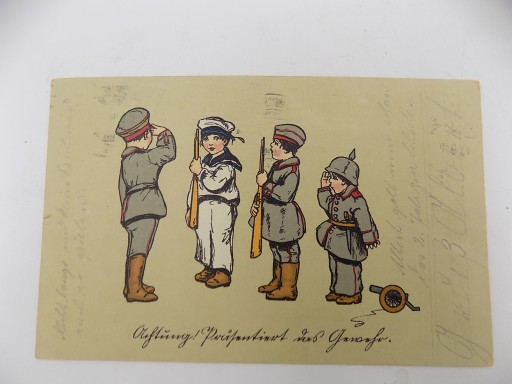 pohľadnica Celá pohľadnica Humor 1916