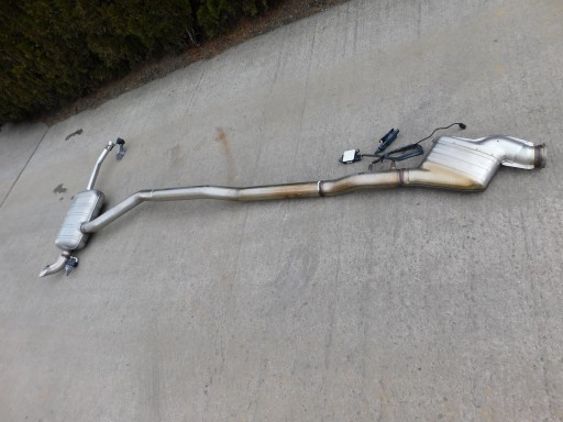 BMW complete uklad exhaust sonda sondy Lambda Nox original