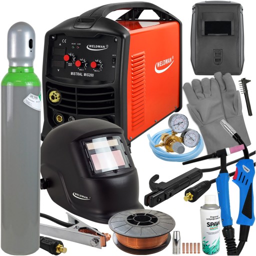 Зварювальний апарат MIGOMAT Weldman 200 MMA MIG TIG MAG 3в1