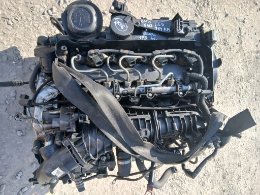 BMW F10 F30 2.0D 184KM 2010 EURO5 N47D20C engine complete KPL 173 TYS KM