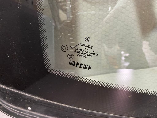 MERCEDES S W211 window rear GRZANA
