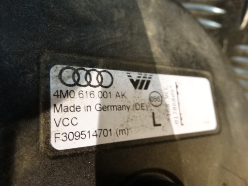 IDEALNA airbag MIECH rear rear part left AUDI Q7 Q8 4M 1