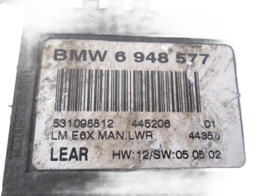 BMW E60 E61 modulo luci Centralina