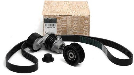1172 033 - КОМПЛЕКТ КЛИНОВОГО РЕМНЯ OE RENAULT 0,9-1,2 11720333