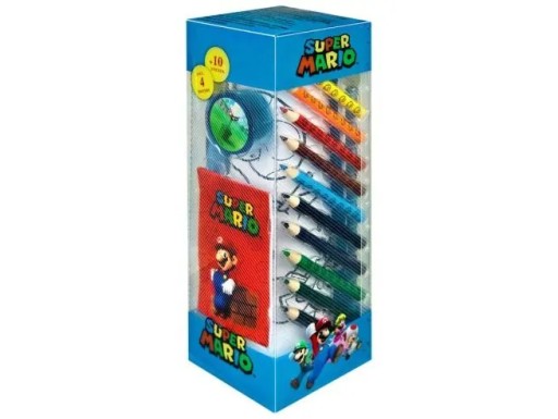 Набір письмового приладдя Super Mario Euroswan 35 предметів