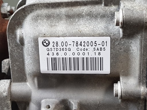 CAMBIO AUTOMATYCZNA BMW M2 F87 2019 GS7D36SQ