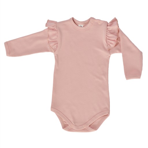 Створіть бавовняне боді з довгим рукавом 98 розміру, застібається на кнопку