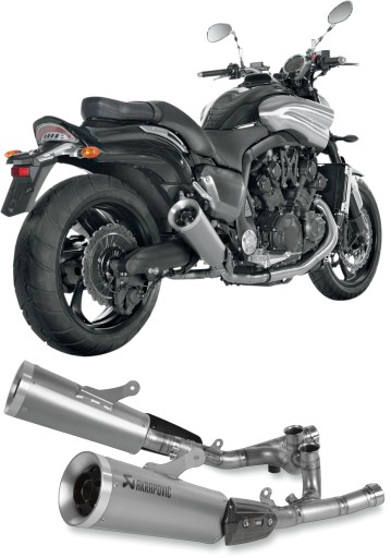 S-Y17SO1-HBAV - Глушитель выхлопных газов Akrapovic Yamaha VMAX 1700 2009-2016