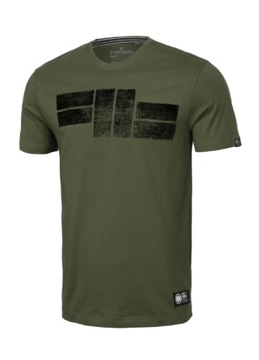 Koszulka Classic Logo Pit Bull (S) Zielona 10608744589 Odzież Męska T-shirty CR TERZCR-9