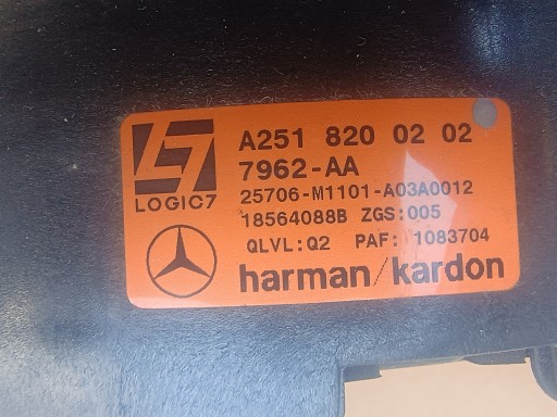 Lautsprecher HARRMAN KARDON A2518200202 MERCEDES