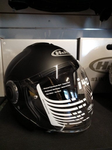 Шлем HJC I40 Semi Flat Черный, размер XS