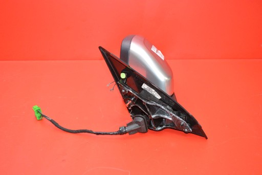 mirror left silver EU 3304-809 VOLVO S60 2 II R-design LIFT 13-20 8 PIN