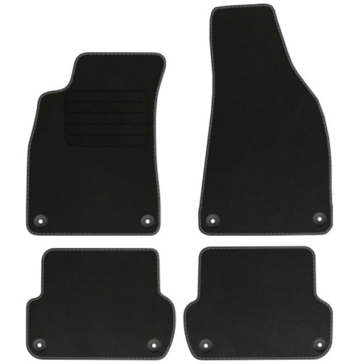 AUDI Велюрові килимки COMFORT чорні під модель