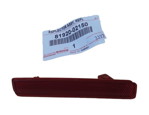 A81920-02150 - Задній лівий відбивач COROLLA E21 19-Універсал оригінал