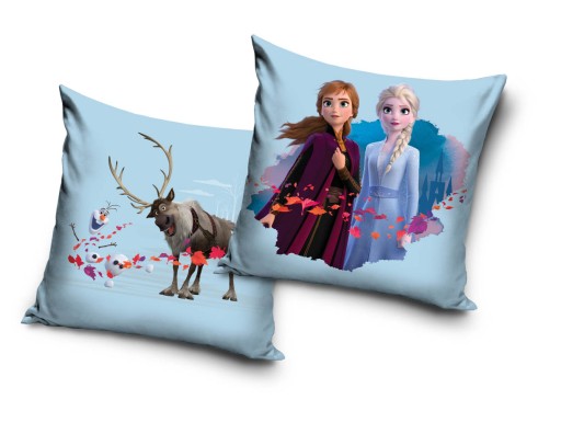 Plyšová dekoračná oBLIEČKA na vankúš FROZEN 40x40 WELWET Frozen