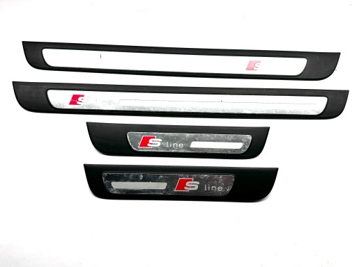 AUDI A4 B8 SLINE mouldings threshold moulding threshold S-LINE 8K0853373B 8K0853374B