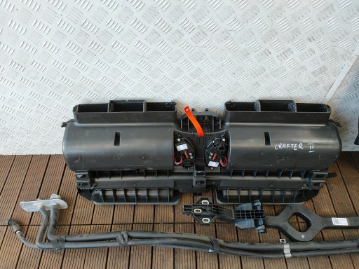 VW CRAFTER II MAN TGE 20-24 Bloc de chauffage complet PAKI ZABUDOWY + Tuyaux 7C0816107F