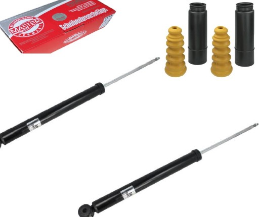 MS315150-PCS-MS - 2 амортизатора задні кришки ford fiesta mk6 vi