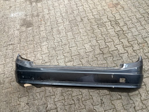 bumper rear part rear MERCEDES W204 KOMBI KOD LAKIERU 755 grey PDC