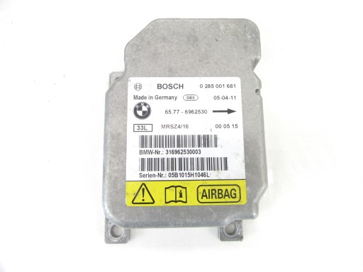 control unit module airbags powietrznej BMW e46 e53 X5
