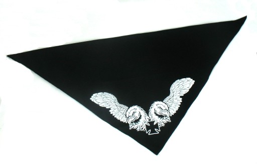 CHUSTA BANDANA CHOPPER ORŁY ORZEŁ КРЕСТ 72X72CM изображение 1