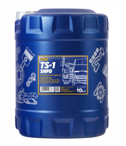 MANNOL TS-1 SHPD 15W40 7101 10л