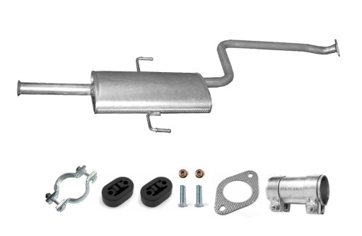 10.20 - HYUNDAI LAVITA 1.8 (2000-2010) СЕРЕДНІЙ ГЛУШНИК