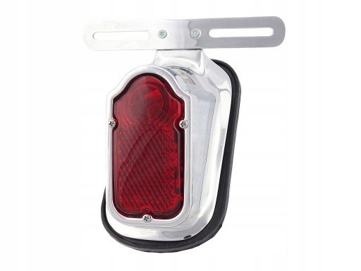 LA-096 - ЗАДНІЙ ЛІХТАР ЗАДНІЙ УНІВЕРСАЛЬНИЙ ХРОМ МЕТАЛ HARLEY