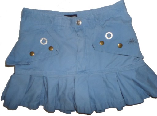 Міні-плісе синього кольору Ralph Lauren із заклепками s.14