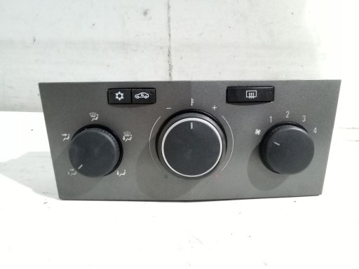 Opel Astra H III 3 panel air conditioning devices 13201300