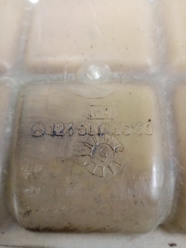 water tank MERCEDES-BENZ W124 2.5 1245000649