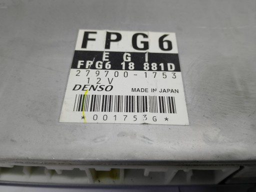 computer control unit of the engine Mazda FPG618881D 2797001753